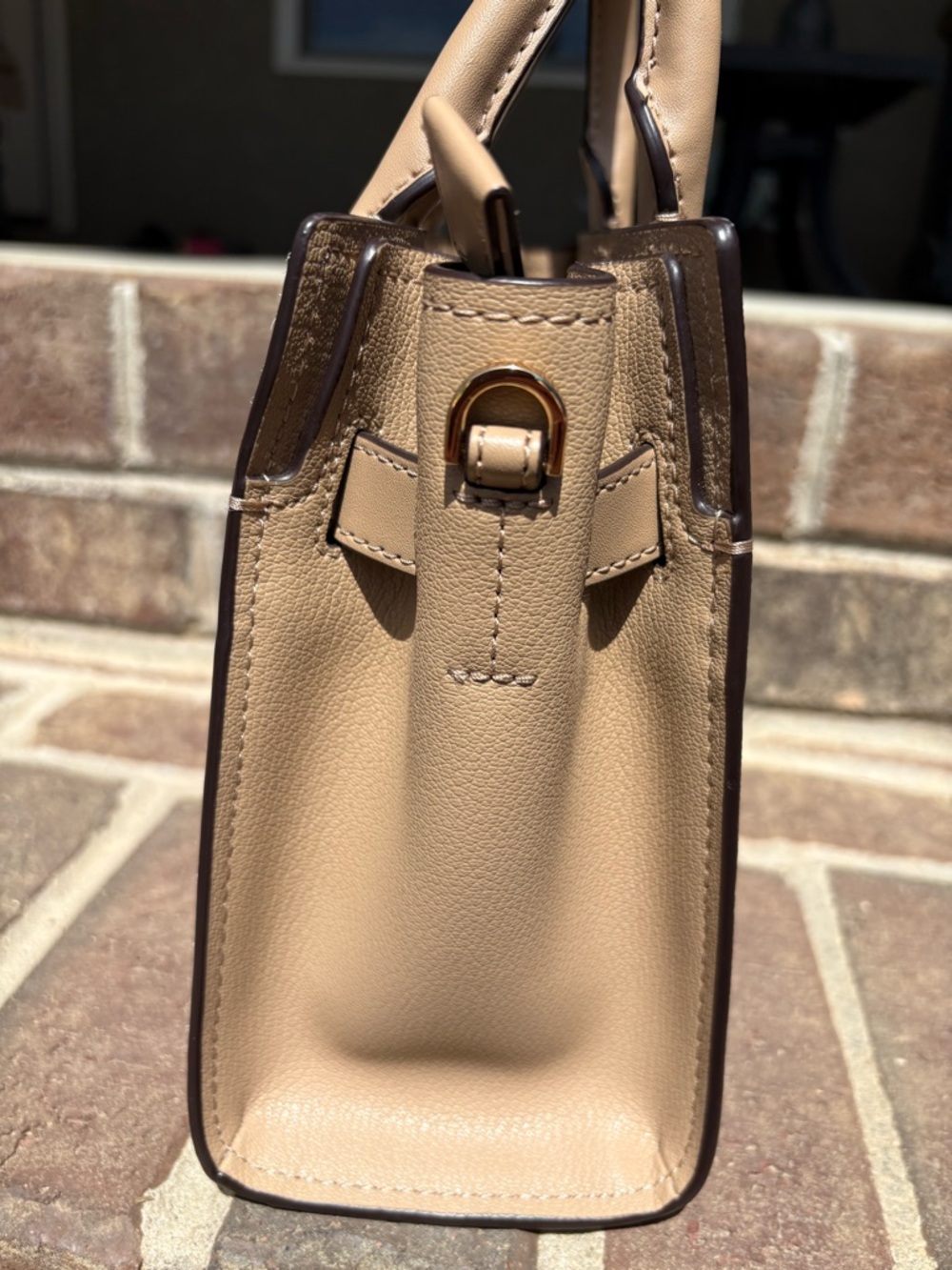 Michael Kors Calf Hair Zebra Print Satchel NWT Retail $558 - Picture 4 of 10